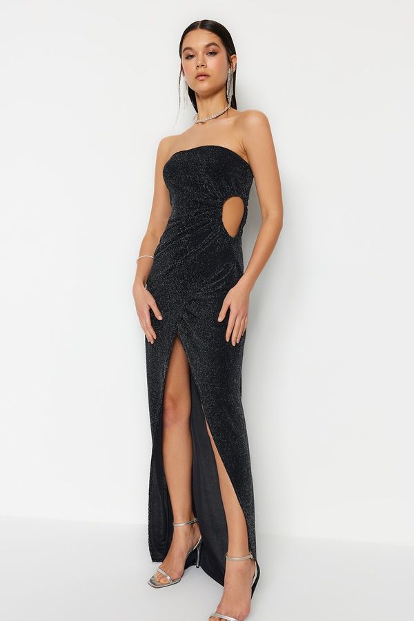 Trendyol Trendyol Evening & Prom Dress - Gray - Wrapover