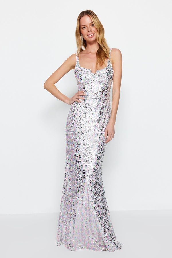 Trendyol Trendyol Evening & Prom Dress - Multi-color - Mermaid