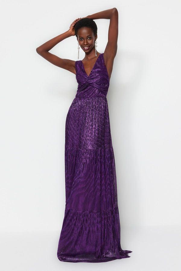 Trendyol Trendyol Evening & Prom Dress - Purple - Shift