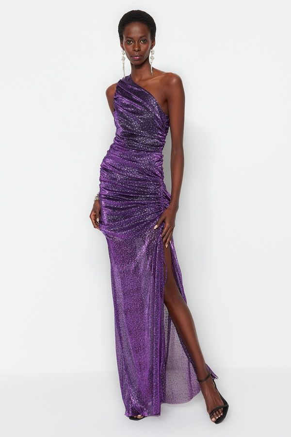 Trendyol Trendyol Evening & Prom Dress - Purple - Shift