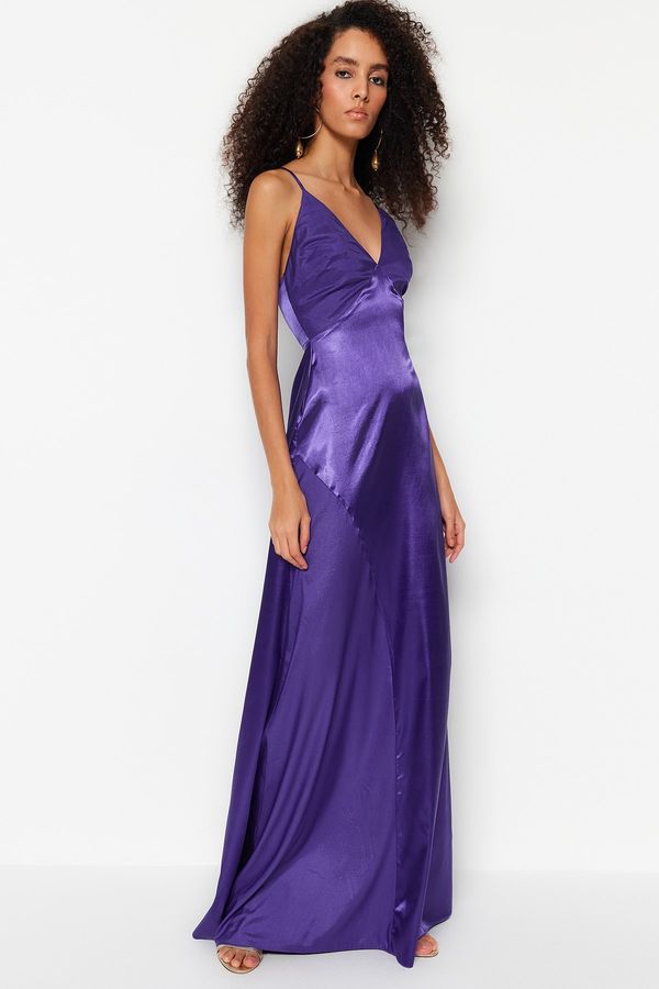 Trendyol Trendyol Evening & Prom Dress - Purple - Shift