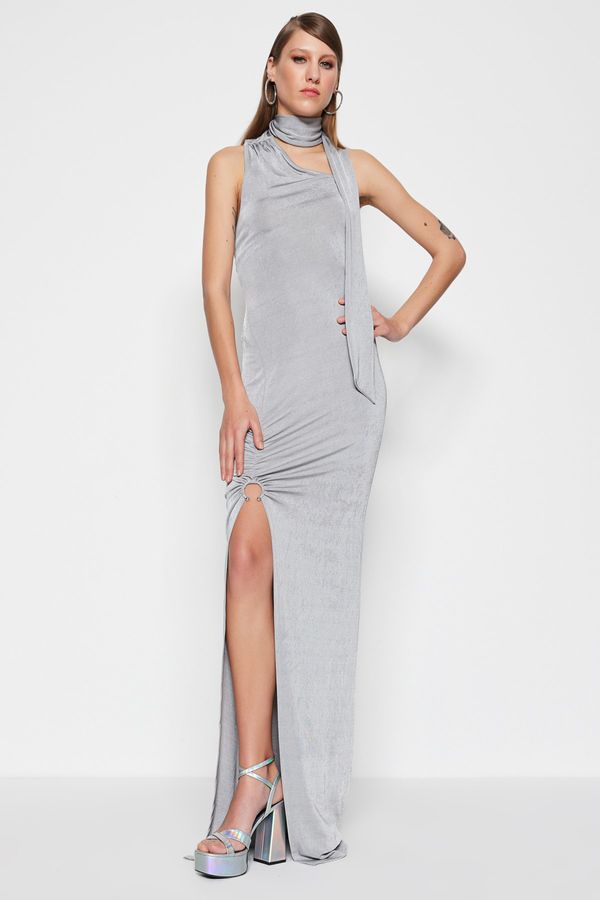 Trendyol Trendyol Evening & Prom Dress - Silver - Shift