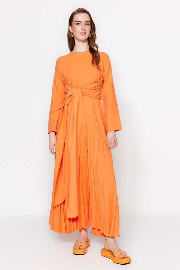 Trendyol Trendyol Evening Dress - Orange - A-line