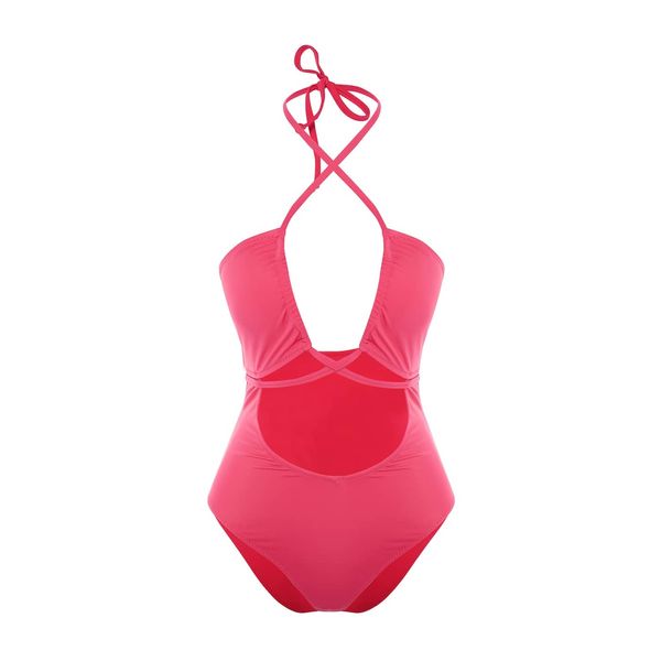 Trendyol Trendyol Fuchsia Piping Detailed Swimsuit