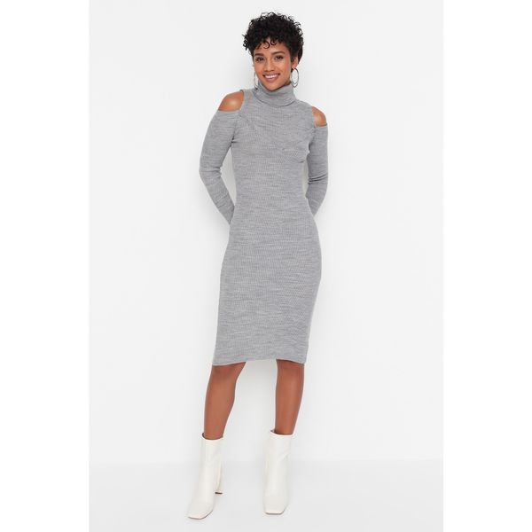 Trendyol Trendyol Gray Knitwear Dress