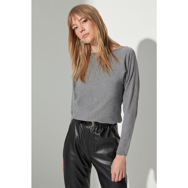 Trendyol Trendyol Gray Knitwear Sweater