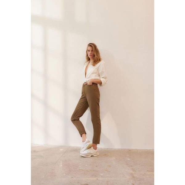 Trendyol Trendyol Green High Waist Mom Jeans