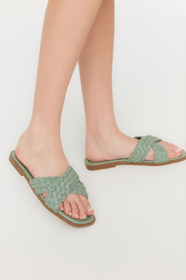 Trendyol Trendyol Green Women's Slippers