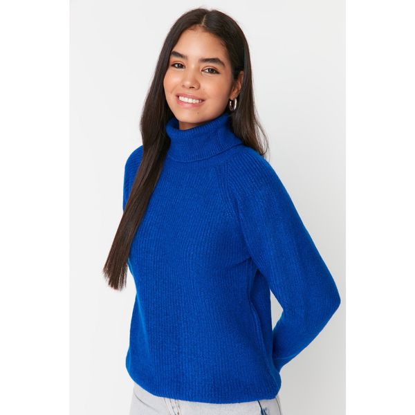 Trendyol Trendyol Indigo Turtleneck Knitwear Sweater