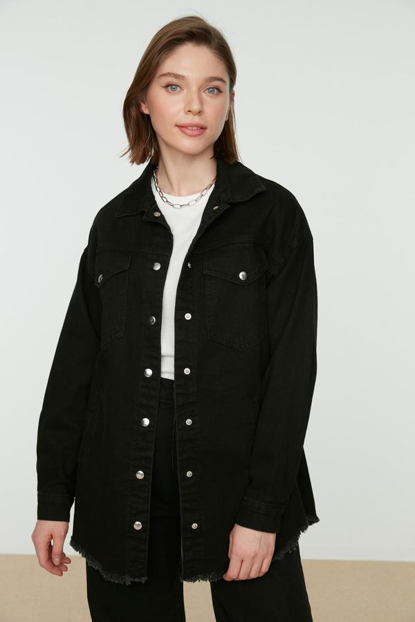Trendyol Trendyol Jacket - Black - Regular fit