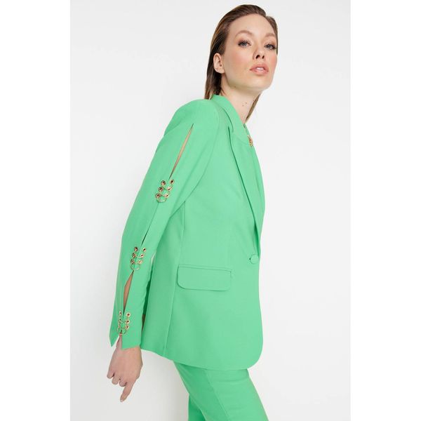 Trendyol Trendyol Jacket - Green - Oversize