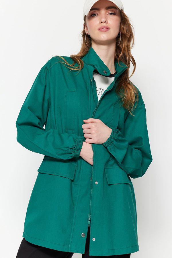 Trendyol Trendyol Jacket - Green - Regular fit