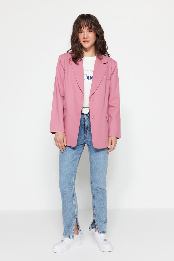 Trendyol Trendyol Jacket - Pink - Regular fit