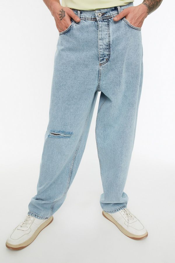 Trendyol Trendyol Jeans - Blue - Wide leg