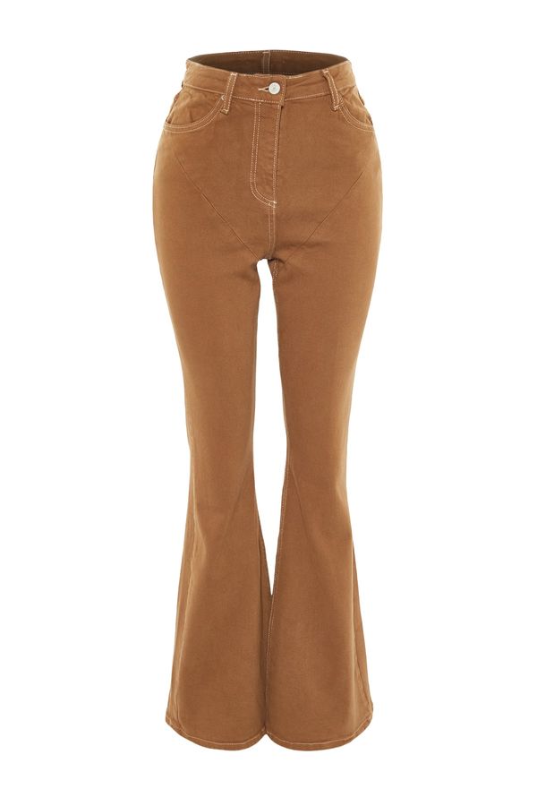 Trendyol Trendyol Jeans - Brown - Wide leg