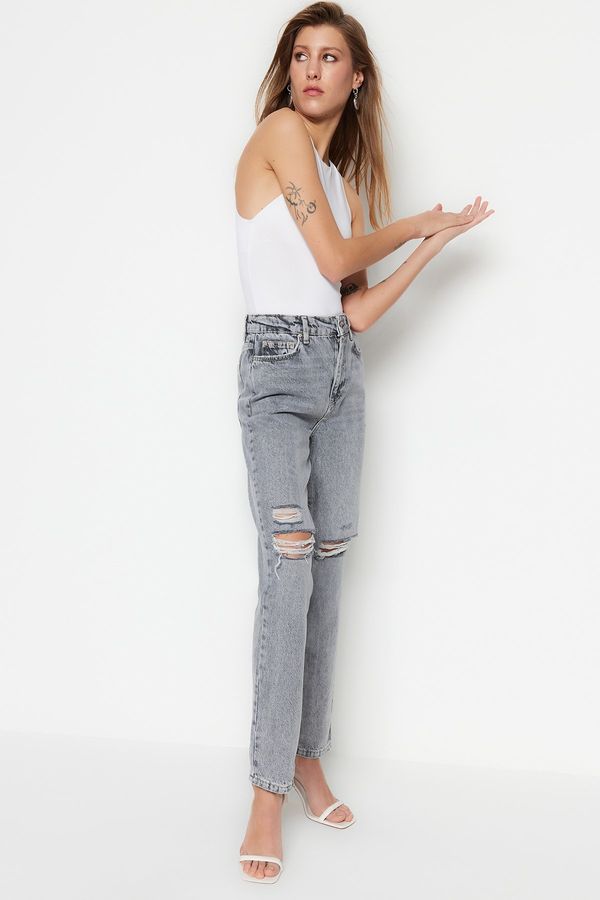 Trendyol Trendyol Jeans - Gray - Bootcut