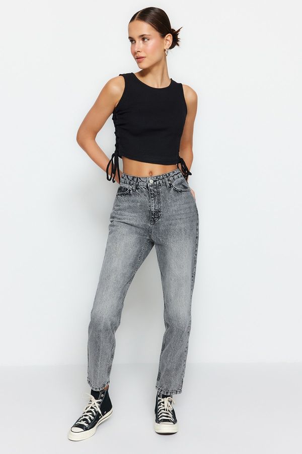 Trendyol Trendyol Jeans - Gray - Mom