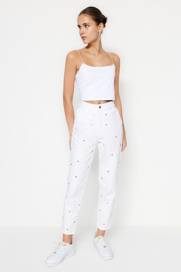 Trendyol Trendyol Jeans - White - Mom