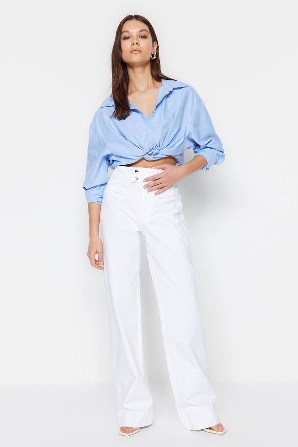 Trendyol Trendyol Jeans - White - Wide leg