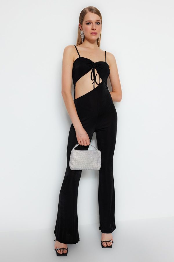 Trendyol Trendyol Jumpsuit - Black - Fitted