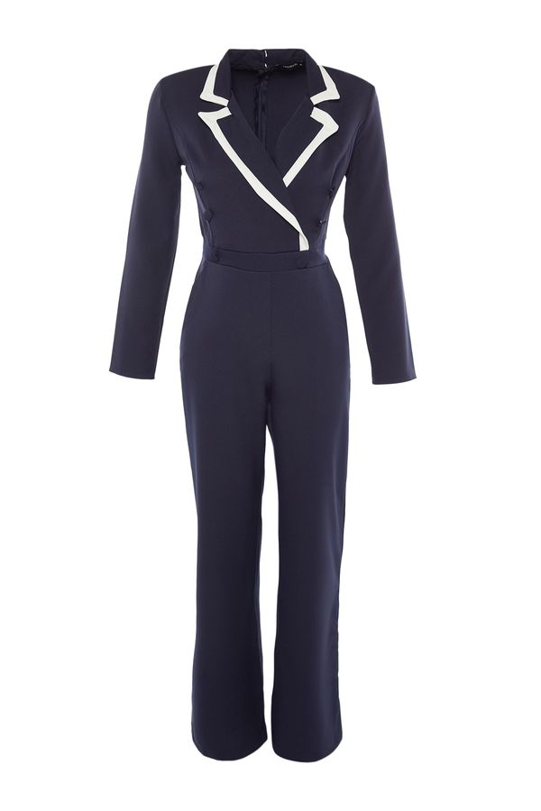 Trendyol Trendyol Jumpsuit - Navy blue - Regular fit