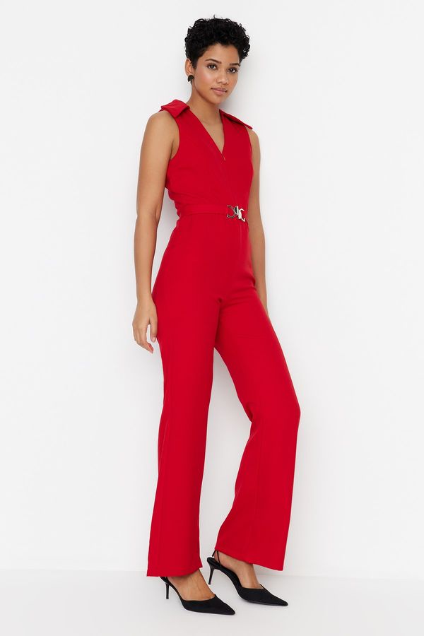 Trendyol Trendyol Jumpsuit - Red - Regular fit