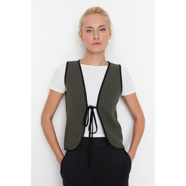 Trendyol Trendyol Khaki Quilted Vest