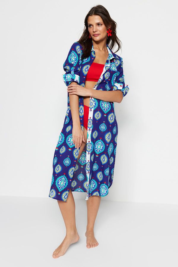 Trendyol Trendyol Kimono & Caftan - Blue - Regular fit