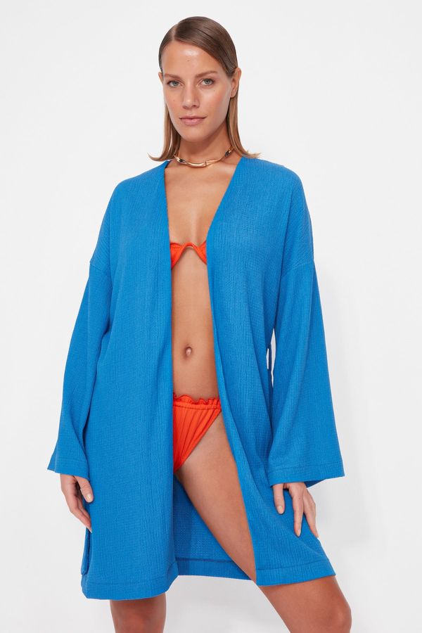 Trendyol Trendyol Kimono & Caftan - Blue - Regular fit