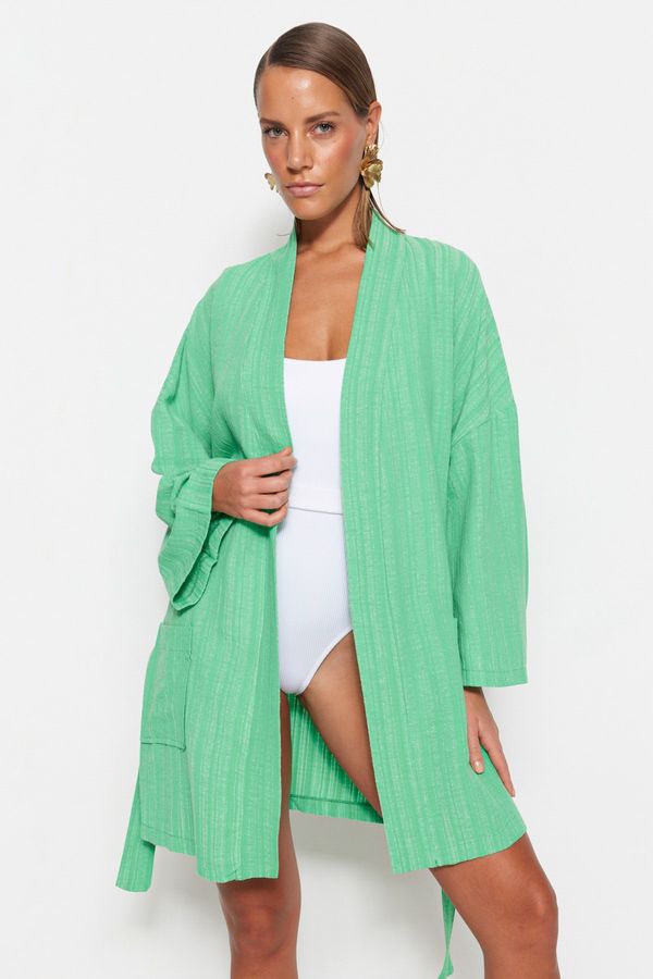 Trendyol Trendyol Kimono & Caftan - Green - Regular fit