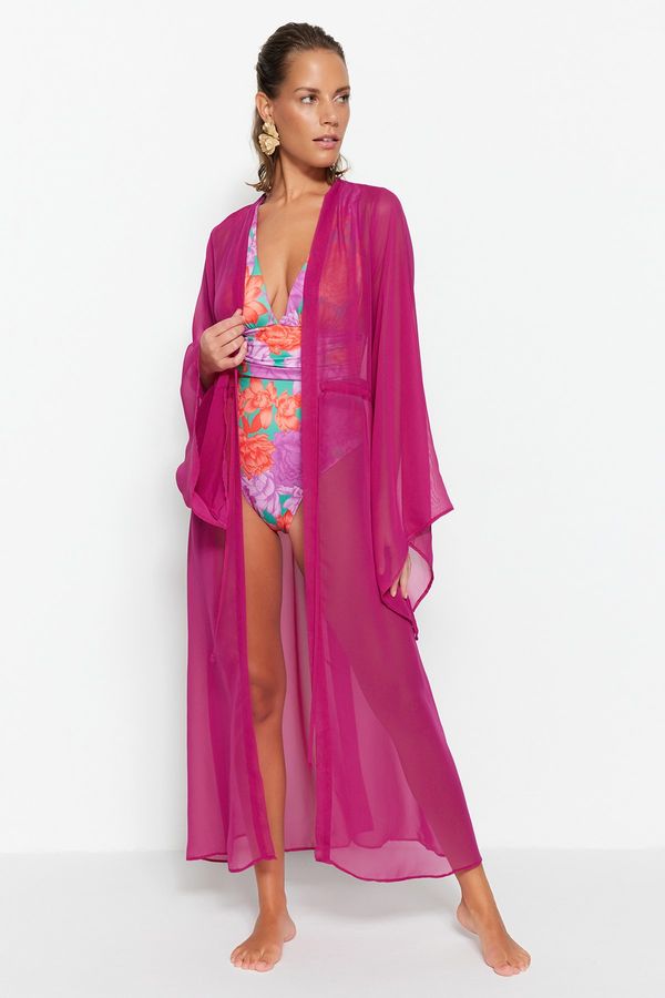 Trendyol Trendyol Kimono & Caftan - Pink - Regular fit