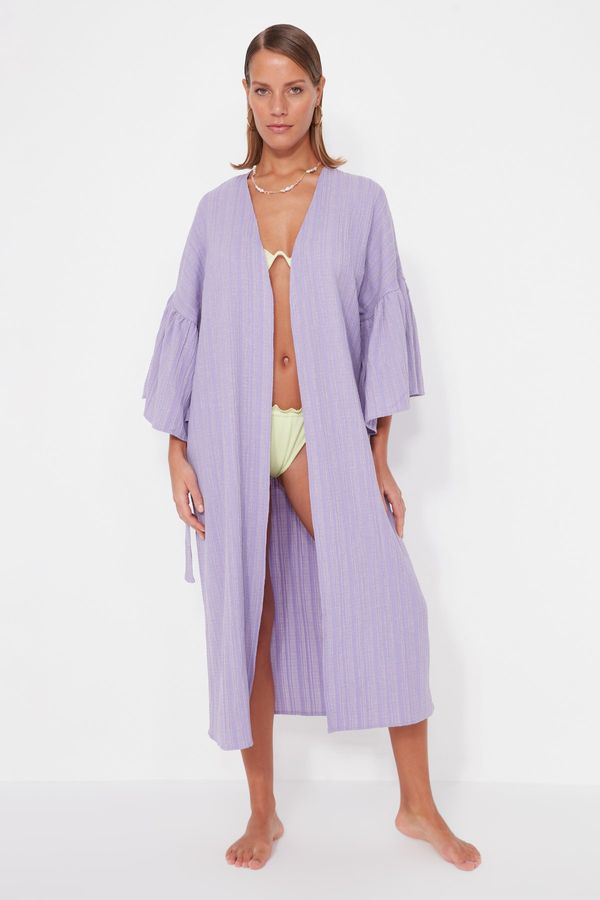 Trendyol Trendyol Kimono & Caftan - Purple - Regular fit