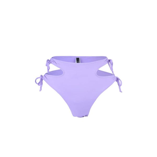 Trendyol Trendyol Lilac Cut Out Detailed High Waist Bikini Bottom