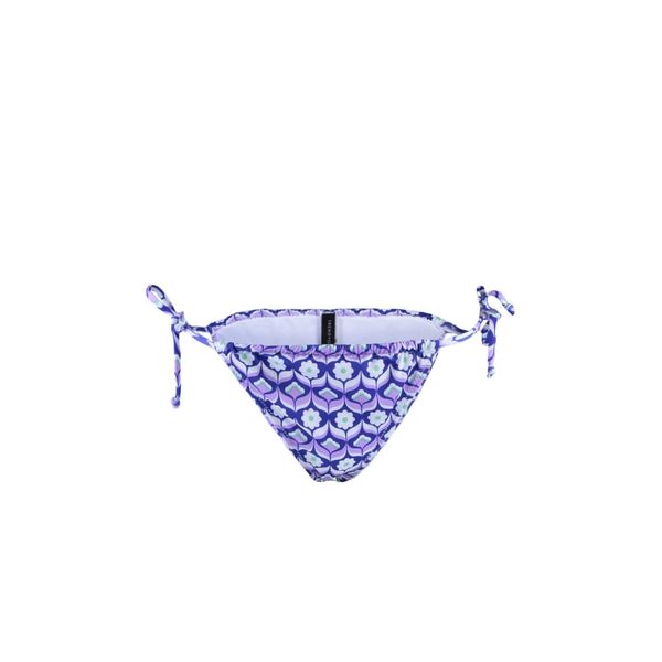 Trendyol Trendyol Lilac Floral Patterned Tie Bikini Bottom