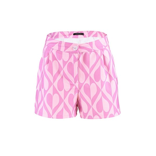 Trendyol Trendyol Lilac High Waist Shorts & Bermuda