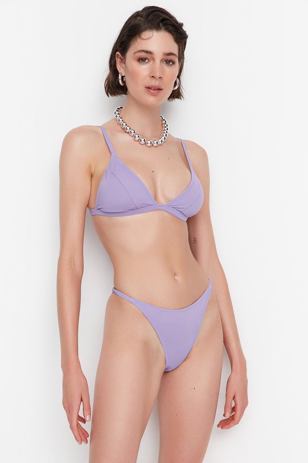 Trendyol Trendyol Lilac Low Waist Bikini Bottom
