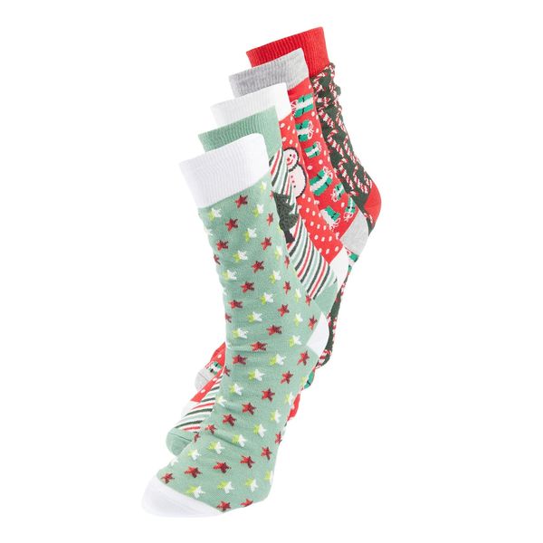 Trendyol Trendyol Men's 5-Pack Socket Christmas Socks