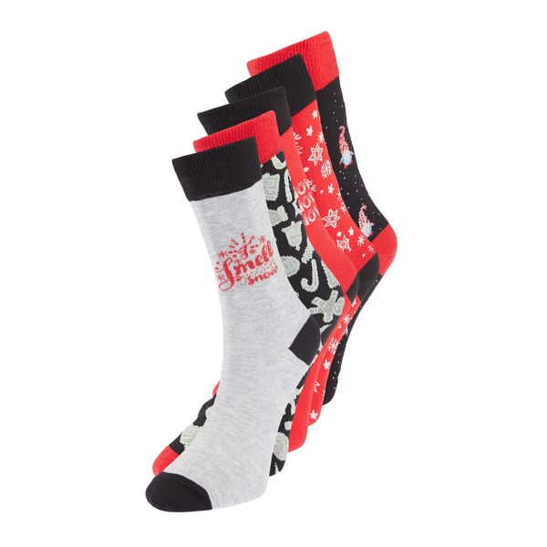 Trendyol Trendyol Multi Color Men's 5-Pack Socket Christmas Socks