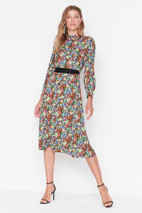 Trendyol Trendyol Multicolor Belted Dress