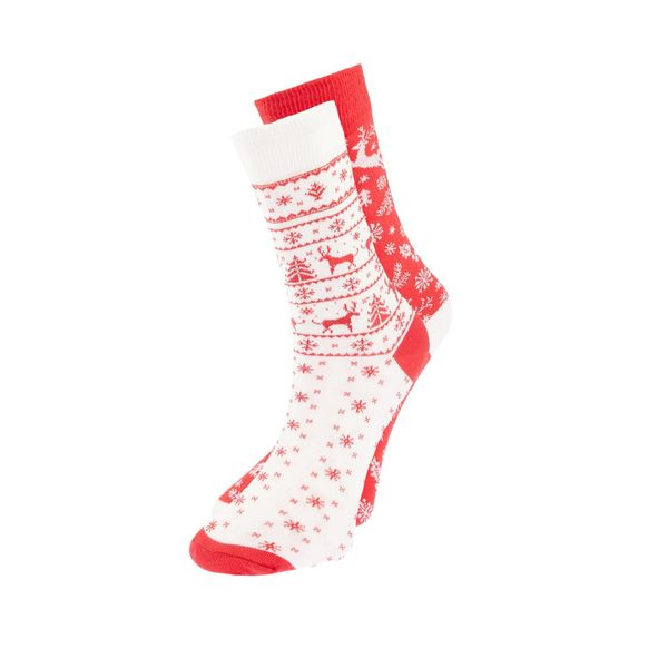 Trendyol Trendyol Multicolor Men's 2-Pack Christmas Cleat Socks