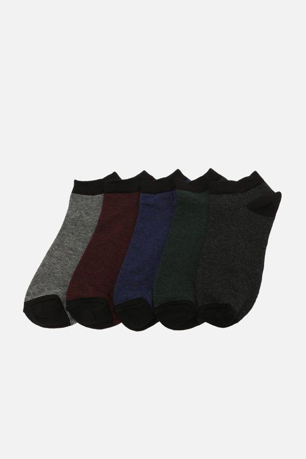Trendyol Trendyol Multicolor Men's 5-Pack Booties Socks