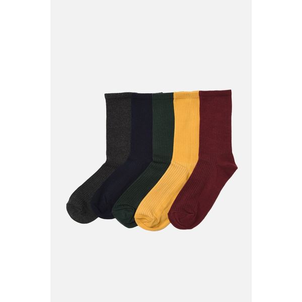 Trendyol Trendyol Multicolor Men's 5-Pack Socks