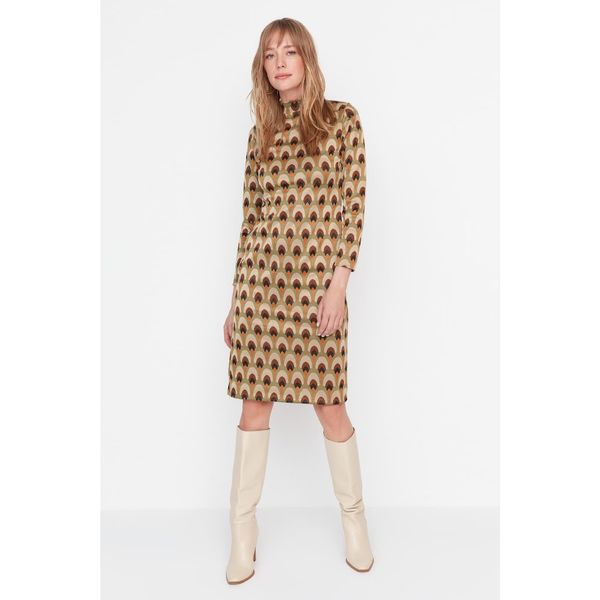 Trendyol Trendyol Multicolor Midi Knitted Dress