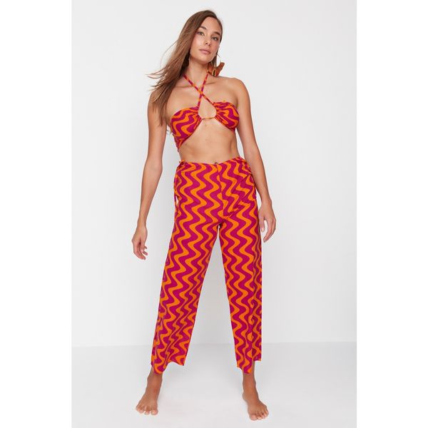 Trendyol Trendyol Multicolored Abstract Pattern Bottom-Top Set