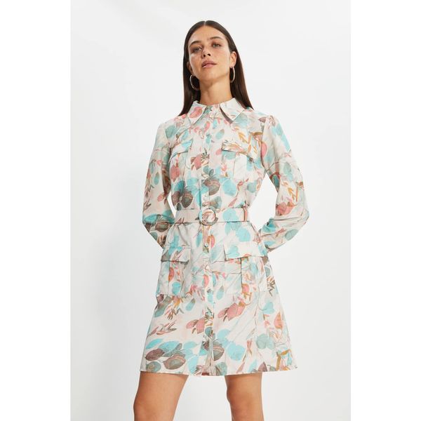 Trendyol Trendyol Multicolored Belted Dress