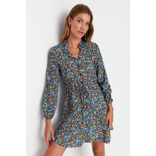 Trendyol Trendyol Multicolored Buttoned Dress