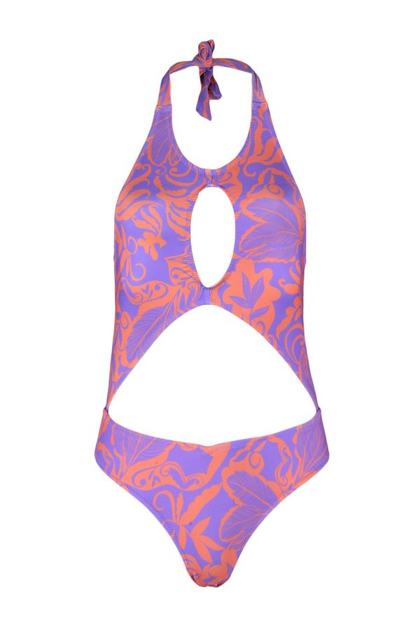 Trendyol Trendyol Multicolored Cut Out Detailed Swimsuit