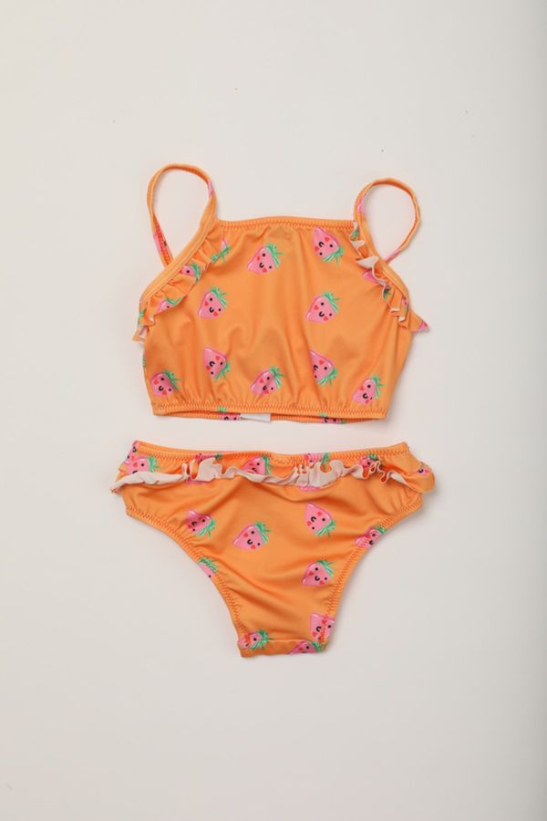 Trendyol Trendyol Multicolored Printed Girls' Bikini Set