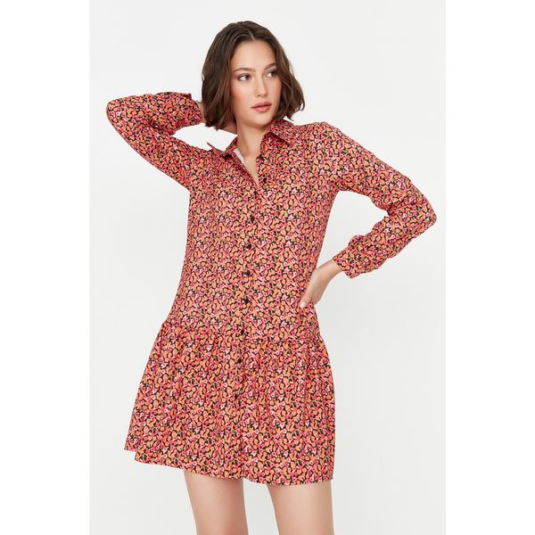 Trendyol Trendyol Multicolored Shirt Dress