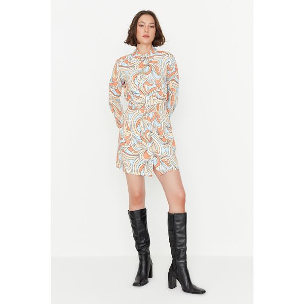 Trendyol Trendyol Multicolored Shirt Dress